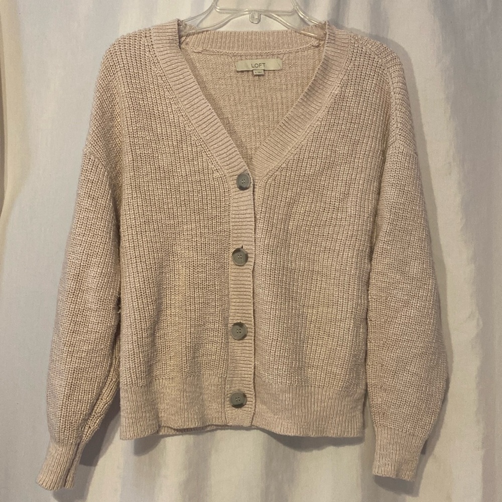 Loft V-Neck Cardigan
